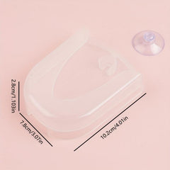 Suction Cup Rice Spoon Holder Kitchen Organizer