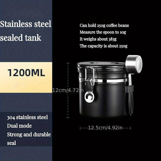 Airtight Stainless Steel Coffee Container 5L & 8L