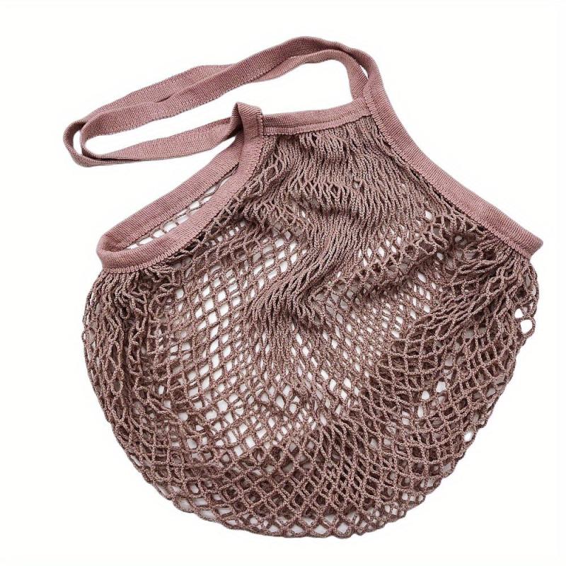 Mesh Hanging Bag for Kitchen Storage, Organizer for Garlic Ginger Onions Fruits
