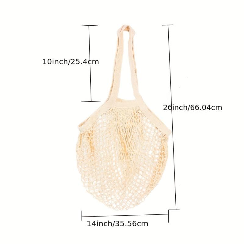 Mesh Hanging Bag for Kitchen Storage, Organizer for Garlic Ginger Onions Fruits