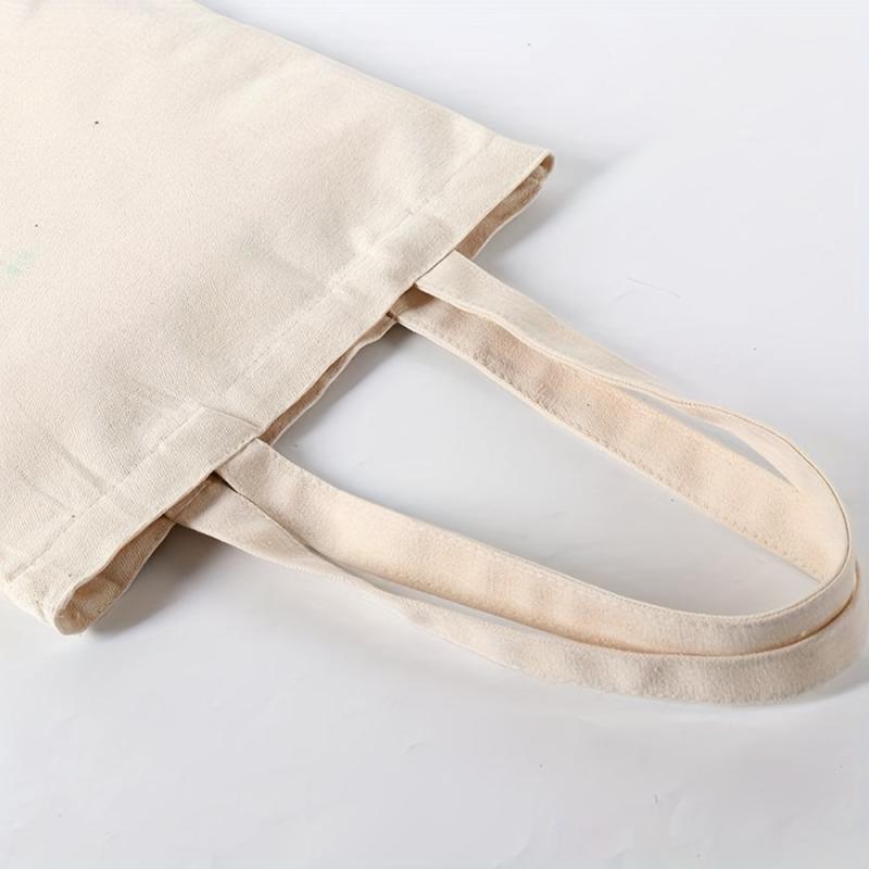 Thick Eco Canvas Shopping Bag DIY Tote Bag Blank