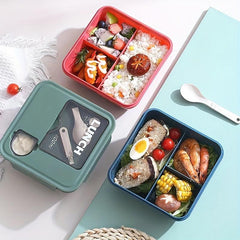 Large Capacity Lunch Bento Box Sealed Leak-proof Fresh-keeping Container