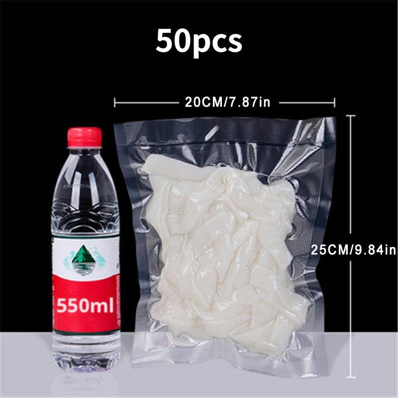 50pcs Vacuum Bags for Food Preservation Vacuum Sealer Storage Bags for Food