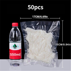 50pcs Vacuum Bags for Food Preservation Vacuum Sealer Storage Bags for Food