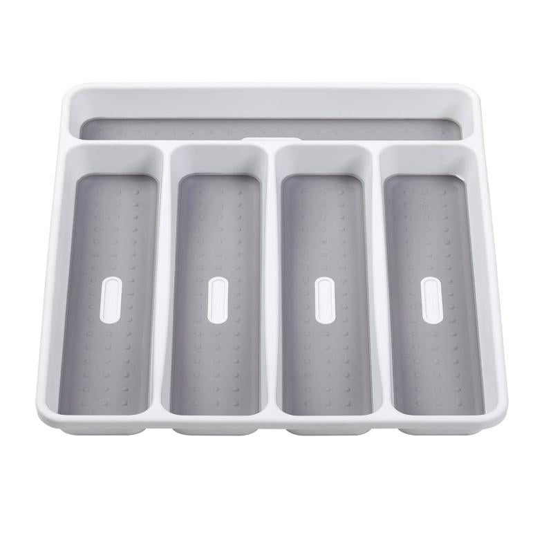 5 Slot Kitchen Cutlery Storage Tray Organize Forks Spoons Knives