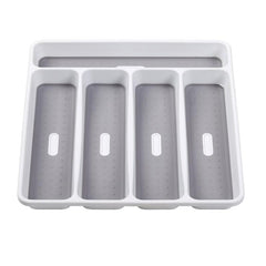 5 Slot Kitchen Cutlery Storage Tray Organize Forks Spoons Knives