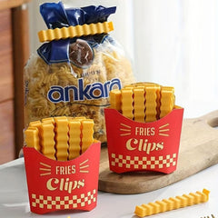 12pcs French Fries Sealing Clip Moisture-proof Household Sealing Strip