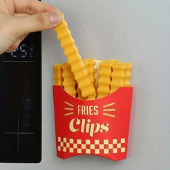 12pcs French Fries Sealing Clip Moisture-proof Household Sealing Strip