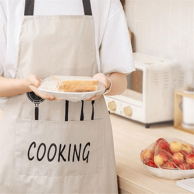 100 Reusable Plastic Bag Food Cover Elastic Stretch Bowl Cover