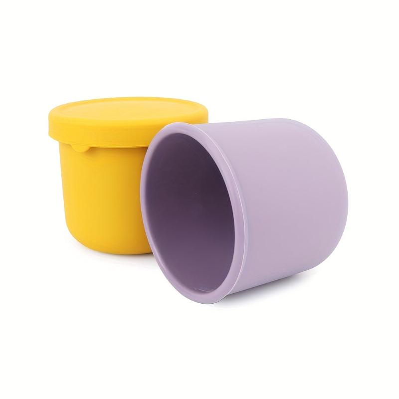 Silicone Bento Box Food Container with Lid Seal Leak Proof