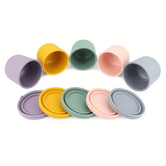 Silicone Bento Box Food Container with Lid Seal Leak Proof