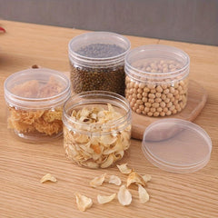 3pc Airtight Food Storage Containers with Lids, Ideal for Candy, Biscuits, Tea
