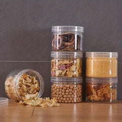 3pc Airtight Food Storage Containers with Lids, Ideal for Candy, Biscuits, Tea
