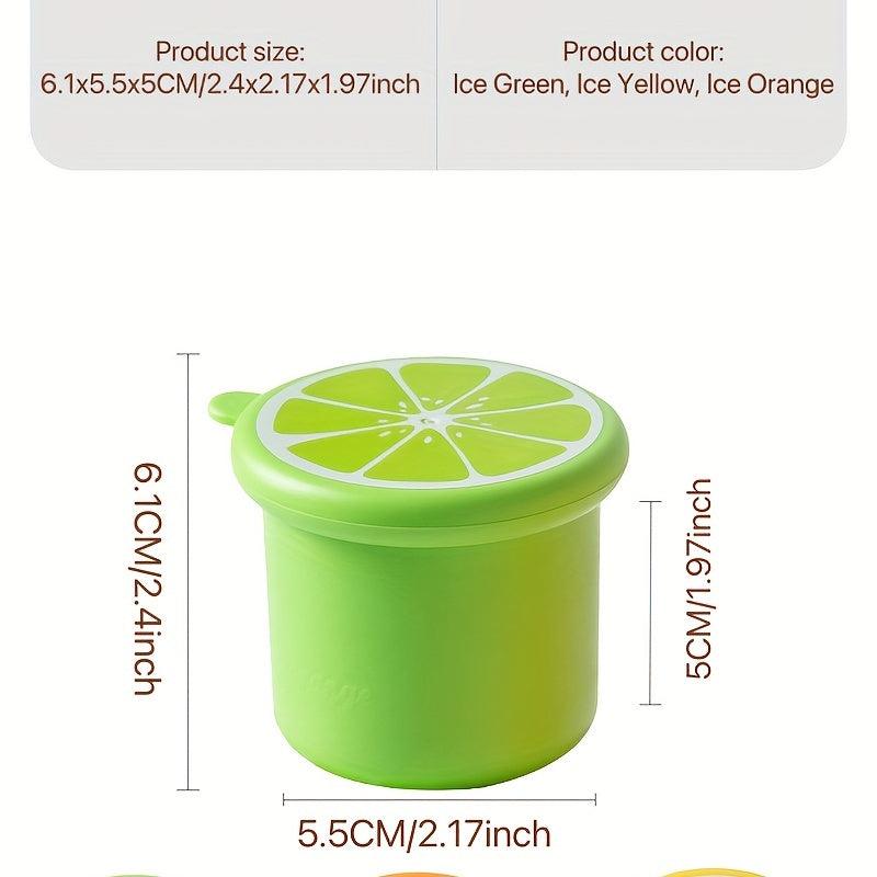 Lemon Pattern Silicone Ice Cube Mold for Home Kitchen Supplies