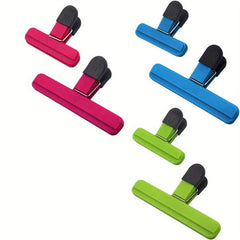 6pcs T Shaped Sealing Clip Chip Bag Clips Portable Storage Food Snack Sealing