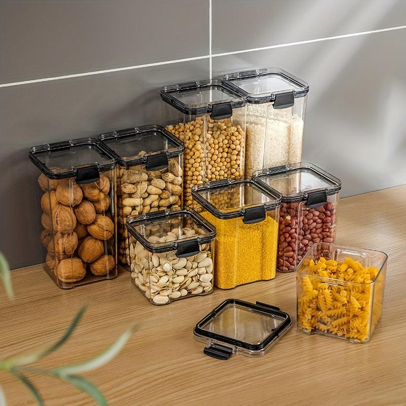 Clear Airtight Food Storage Container Moisture-proof Sealed Fresh-keeping Box