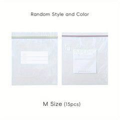 Reusable Storage Zipper Bags Fresh keeping Anti-odor Leak Proof Freezer Bag