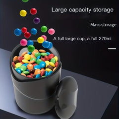 Portable Snack Storage Box 270ML Outdoor Picnic Camping Feeder Household