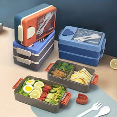 Large 2-Layer Bento Box Lunch Container 2000ML Leakproof