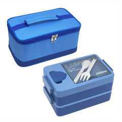 Large 2-Layer Bento Box Lunch Container 2000ML Leakproof