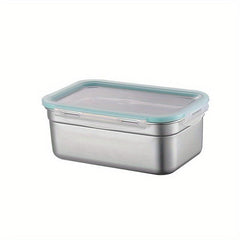 Stainless Steel Bento Box with Lid Sealed Leak-proof Food Storage Box