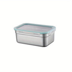 Stainless Steel Bento Box with Lid Sealed Leak-proof Food Storage Box