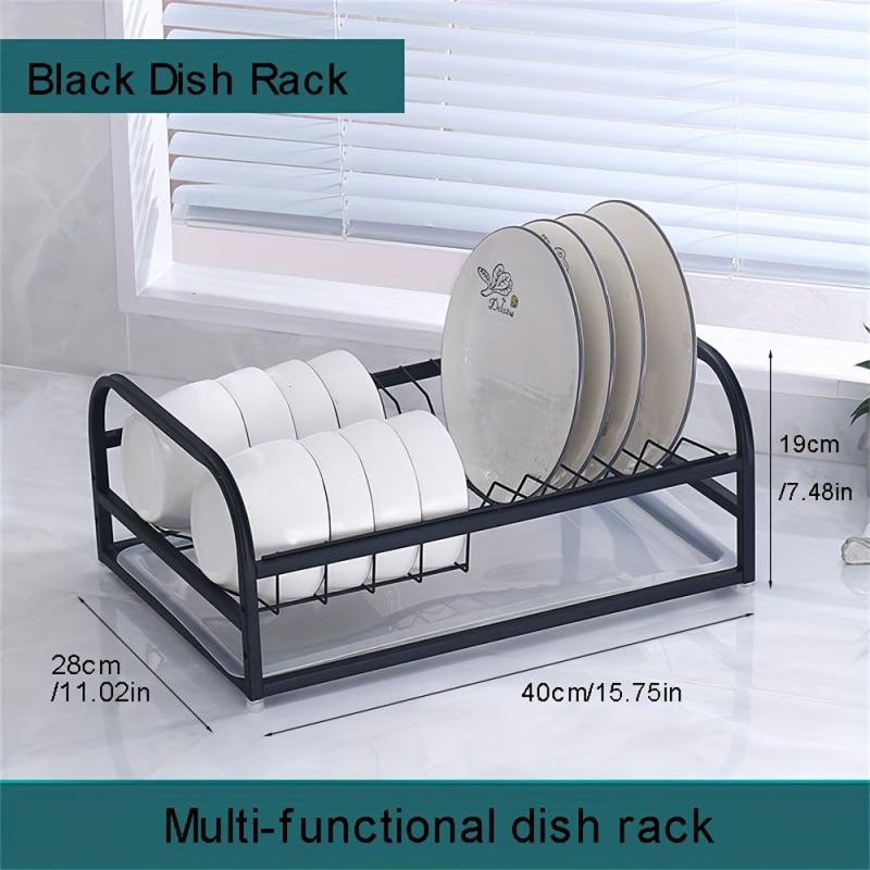 Countertop Dish Rack Cutting Board Bowl Plate Storage Rack
