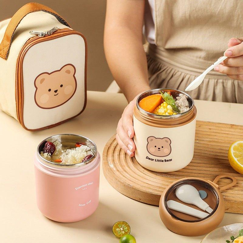 304 Stainless Steel Vacuum Soup Cup Children's Breakfast Cup