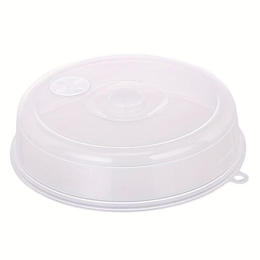 2Pcs Microwave Oven Anti-splash Bowl Cover Fresh-keeping Plastic Cov
