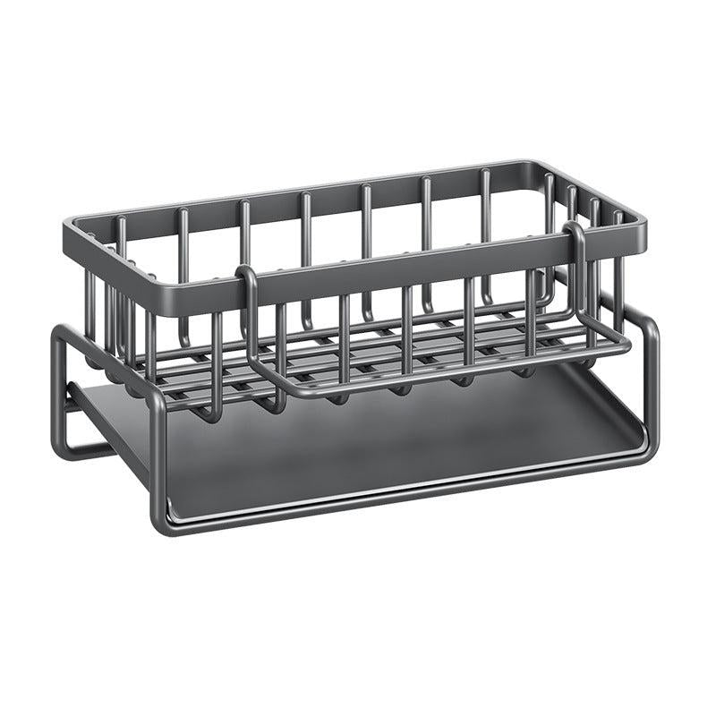 Kitchen Sink Drain Basket Rag Rack Drain Rack Telescopic Tableware Drain Rack