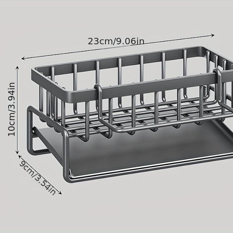 Kitchen Sink Drain Basket Rag Rack Drain Rack Telescopic Tableware Drain Rack