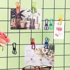 20 Pack Chip Clips PVC Coated Steel Clip Hangable Kitchen Supplies