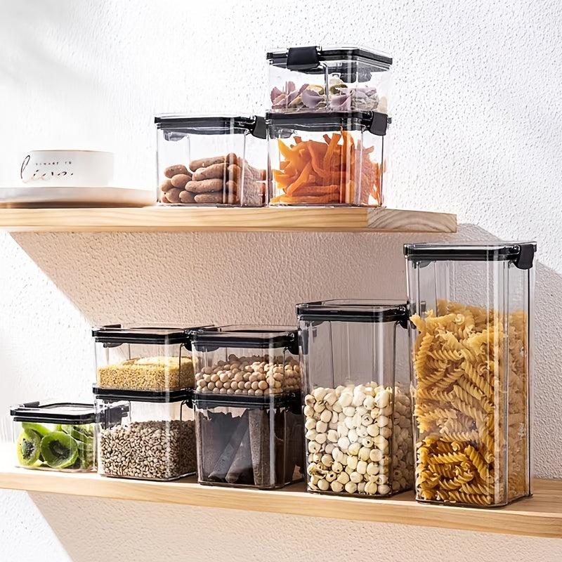 Leak Proof Food Storage Containers Set with Lids BPA Kitchen Pantry Organization