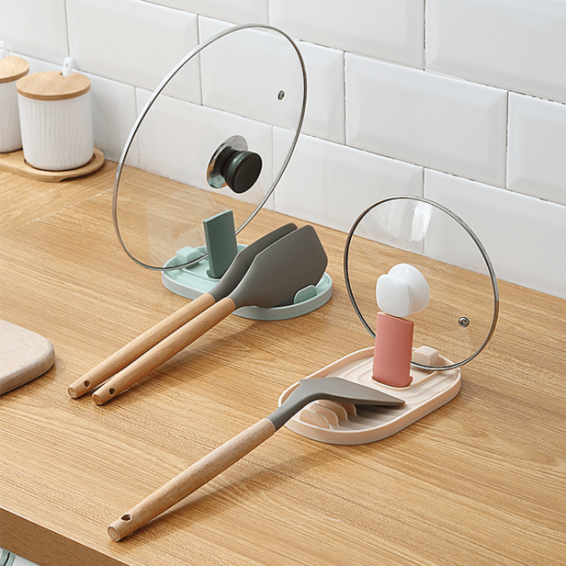 Foldable Pot Lid Holder for Stylish Kitchen Upgrade