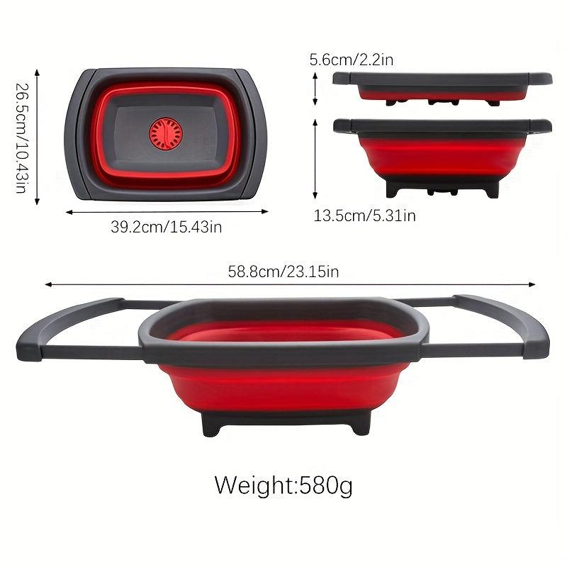 Collapsible Telescopic Basin for Camping and Travel