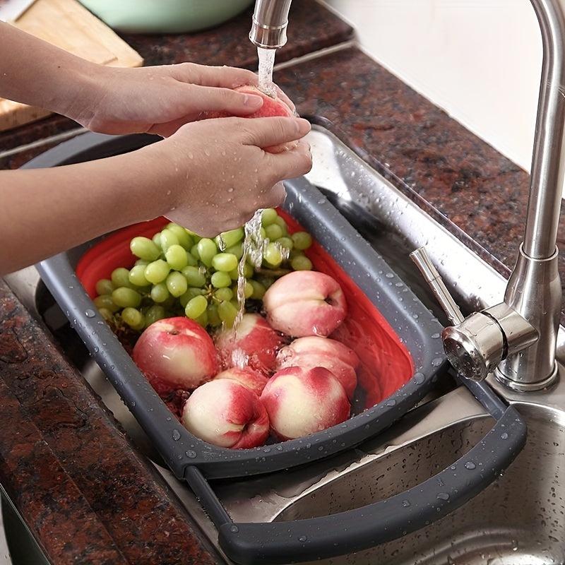 Collapsible Telescopic Basin for Camping and Travel