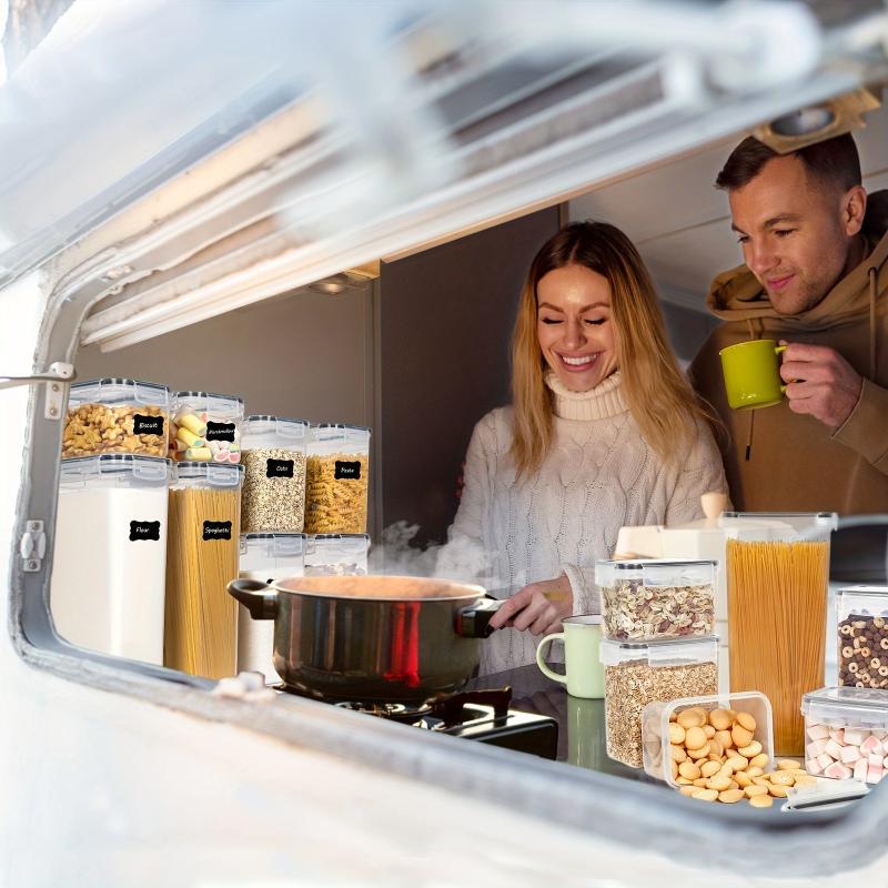 8Pcs Airtight Food Storage Containers Set With Lids BPA-Free