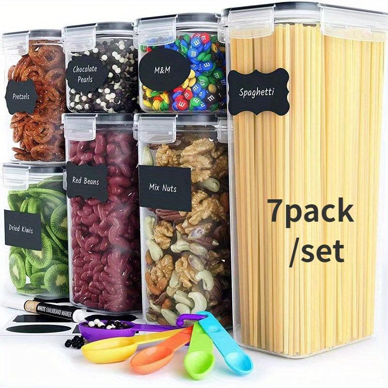 8Pcs Airtight Food Storage Containers Set With Lids BPA-Free