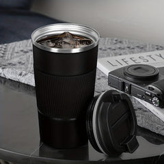 Stainless Steel Travel Coffee Mug, 12-17oz Thermal Cup, Vacuum Insulated
