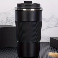 Stainless Steel Travel Coffee Mug, 12-17oz Thermal Cup, Vacuum Insulated