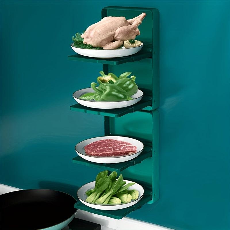 Retractable Wall Mounted Serving Rack