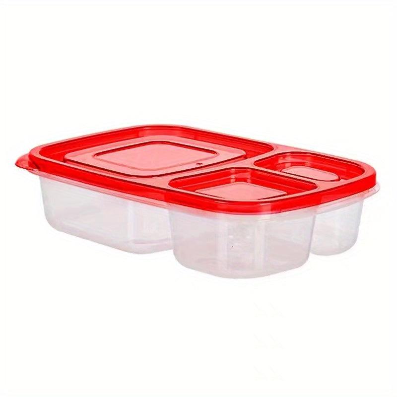 Bento Lunch Box 3 Compartment Food Containers for School and Work