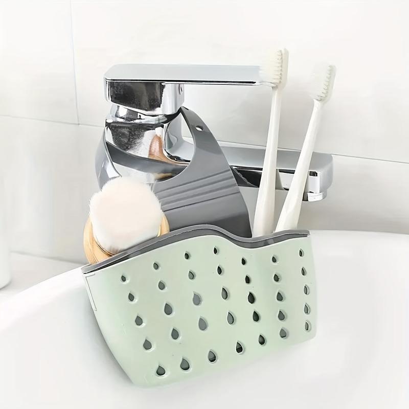 Kitchen Sink Drain Basket Sink Drain Rack Telescopic Tableware Drain Rack