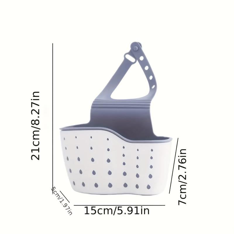Kitchen Sink Drain Basket Sink Drain Rack Telescopic Tableware Drain Rack
