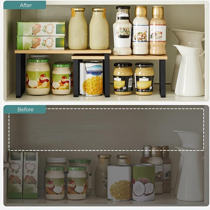 Stackable Kitchen Desk Shelves Set