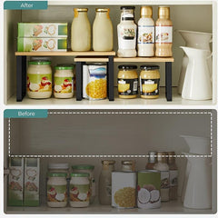 Stackable Kitchen Desk Shelves Set