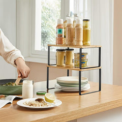 Stackable Kitchen Desk Shelves Set