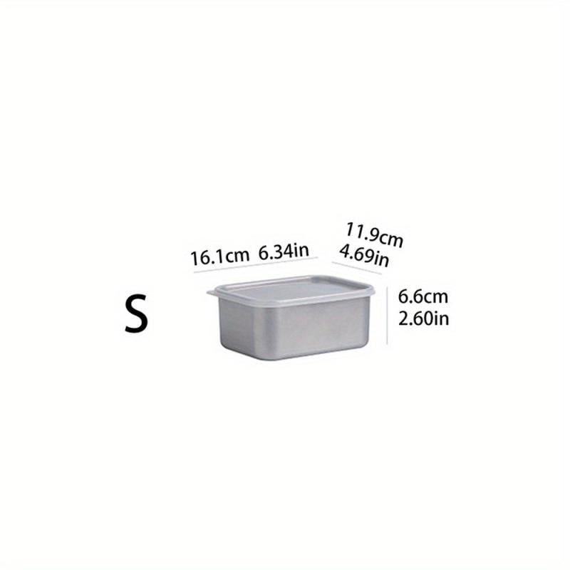 3pcs Stainless Steel Food Storage Containers for Fridge
