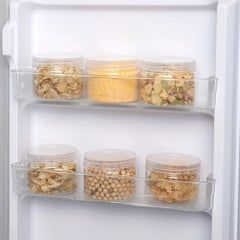 3pcs Sealed Jar Nut Storage Container for Kitchen Coffee Tea Flour Sugar Nuts