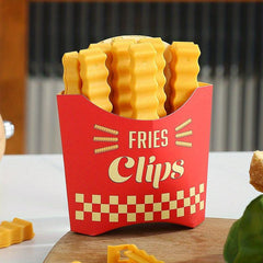 12pcs French Fries Magnet Clips for Fresh Food Reusable Kitchen Accessories